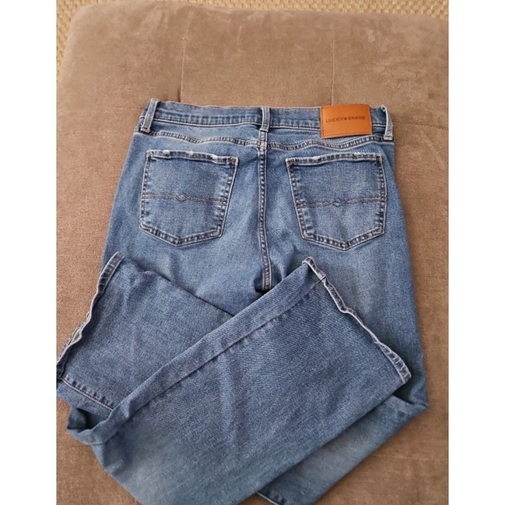 Lucky Brand Sweet Mid Rise Bootcut Jeans Size 8/29 Stretch Blue Denim
